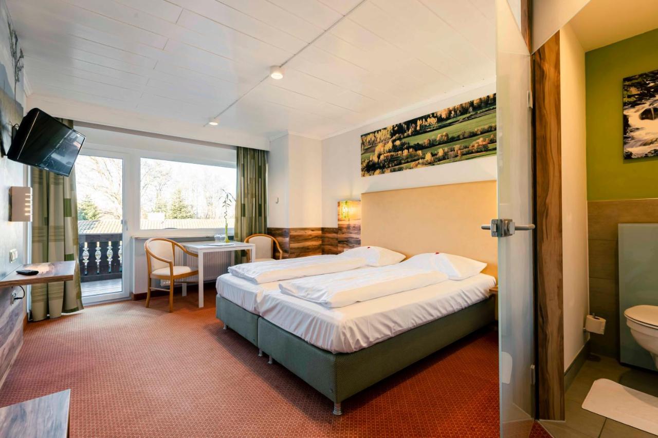 Landhotel Gruenwies -Bonsai-Wellness Garni (Adults Only) Lohberg Eksteriør billede